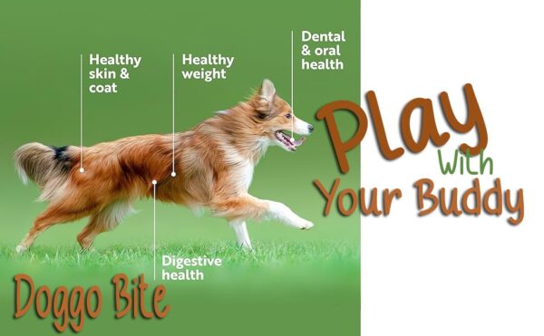 EASY TO DIGEST: Tested & proven more digestible. Easy solution for daily oral care. Dental twist Which is designed to clean like bristles on a toothbrush. Doggo Bite Munchy is For unique dental twist bone is designed to help clean even hard to reach back teeth and down to the gum line. For All Sizes Of Dog.